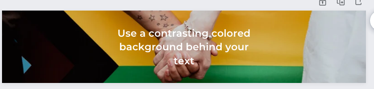 example of hard to read text